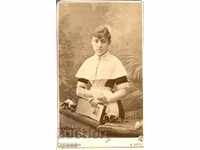 OLD PHOTO - CARDBOARD - 1880 - MESER - KYIV - M0055