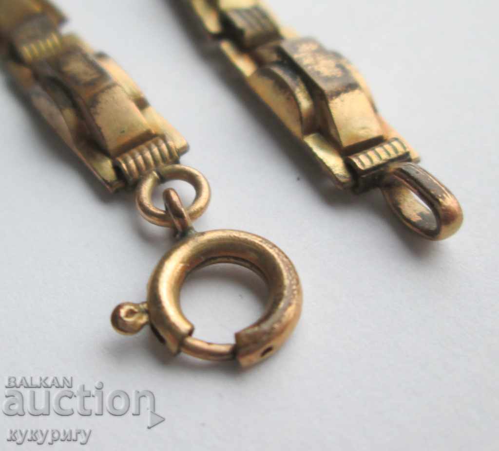 Old antique gold plated bracelet with coral with price 25.00 BGN | € 12.78 Old antique gold plated bracelet with coral with price 25.00 BGN | € 12.78