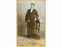 OLD PHOTO - CARDBOARD - XANTHOPOULOS - VARNA - M0110