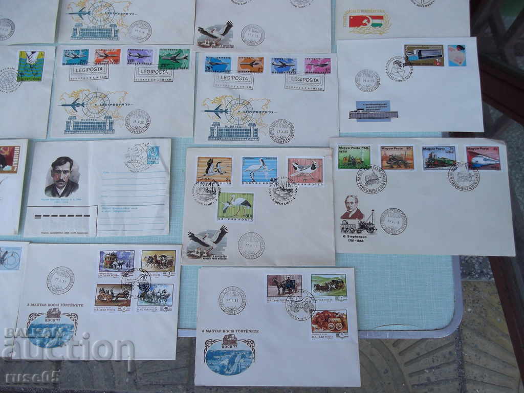 Lot of 23 pcs. mailing envelope - 5