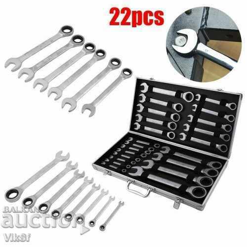 KraftRoyal Star Wrenches 6mm to 32mm (Aluminum Suitcase) with price 156.00 BGN | € 79.76 KraftRoyal Star Wrenches 6mm to 32mm (Aluminum Suitcase) with price 156.00 BGN | € 79.76