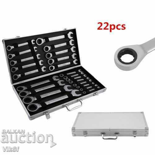 KraftRoyal Star Wrenches 6mm to 32mm (Aluminum Suitcase) - 5 KraftRoyal Star Wrenches 6mm to 32mm (Aluminum Suitcase) - 5