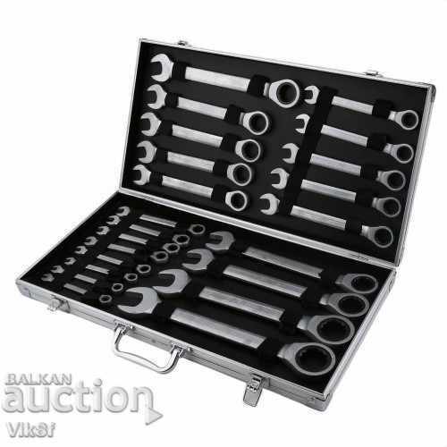 Auction KraftRoyal Star Wrenches 6mm to 32mm (Aluminum Suitcase) Auction KraftRoyal Star Wrenches 6mm to 32mm (Aluminum Suitcase)
