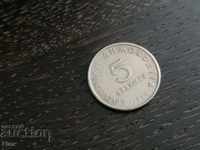 Coin - Greece - 5 drachmas 1990