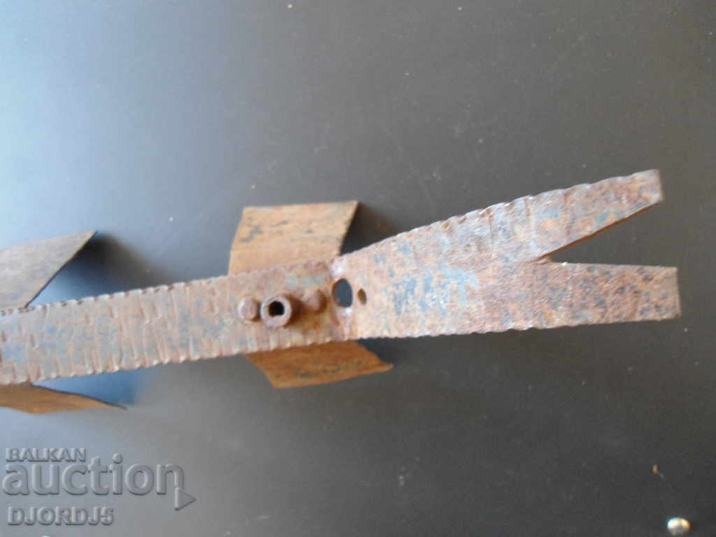 Old forged metal candlestick - 5 Old forged metal candlestick - 5