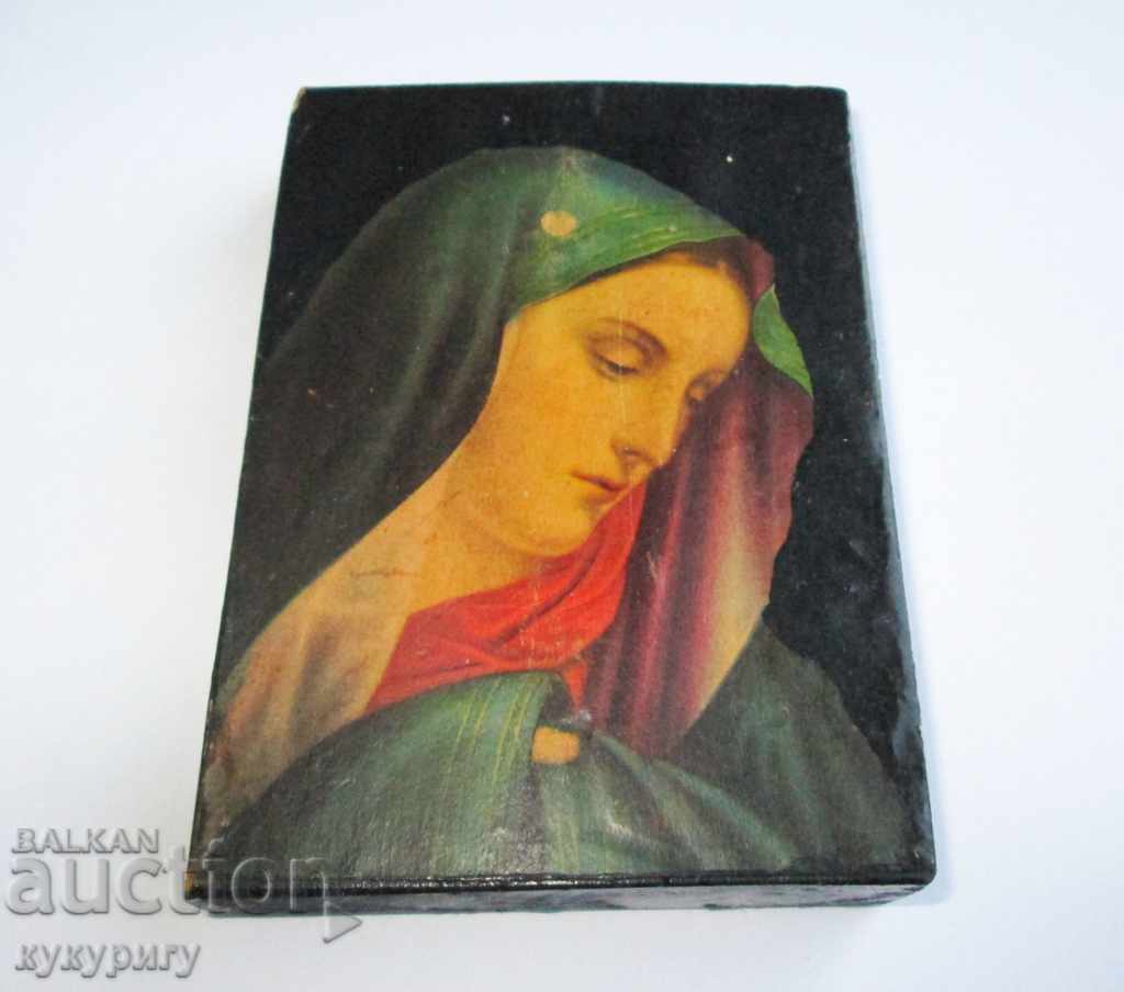 Little old icon Virgin Mary ancient icon Virgin Mary