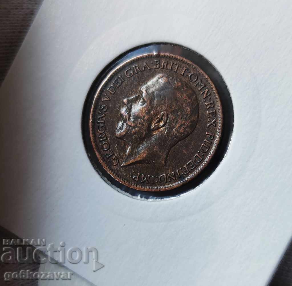 Great Britain 1 farthing 1918 - 6