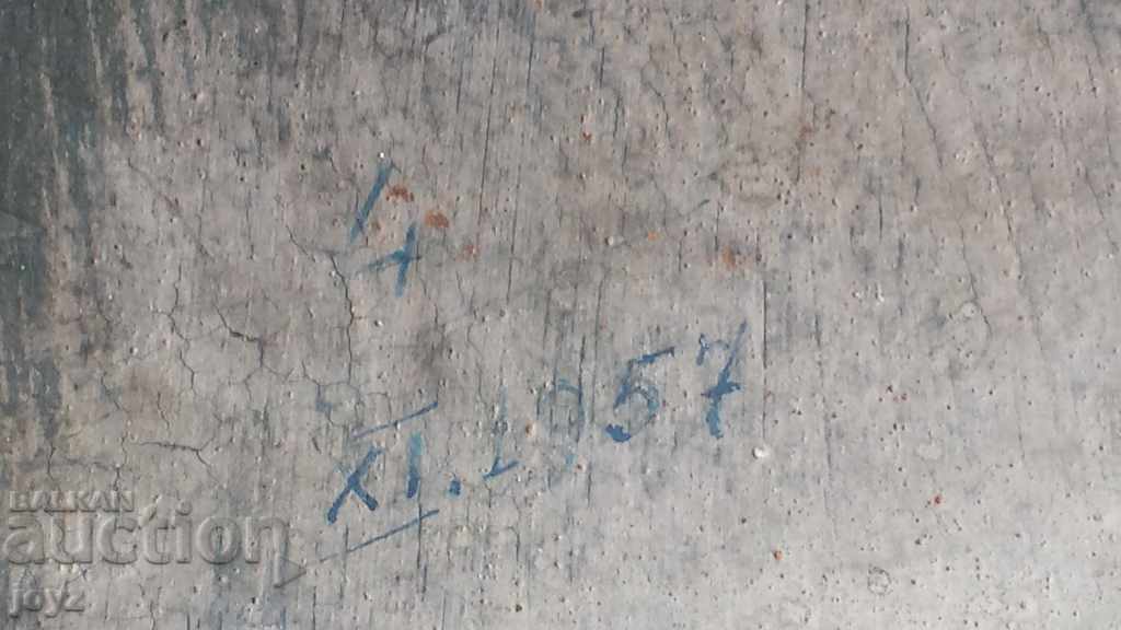 OLD STILL LIFE PAINTING (oil paints) 57 g. / unknown AUTHOR - 6