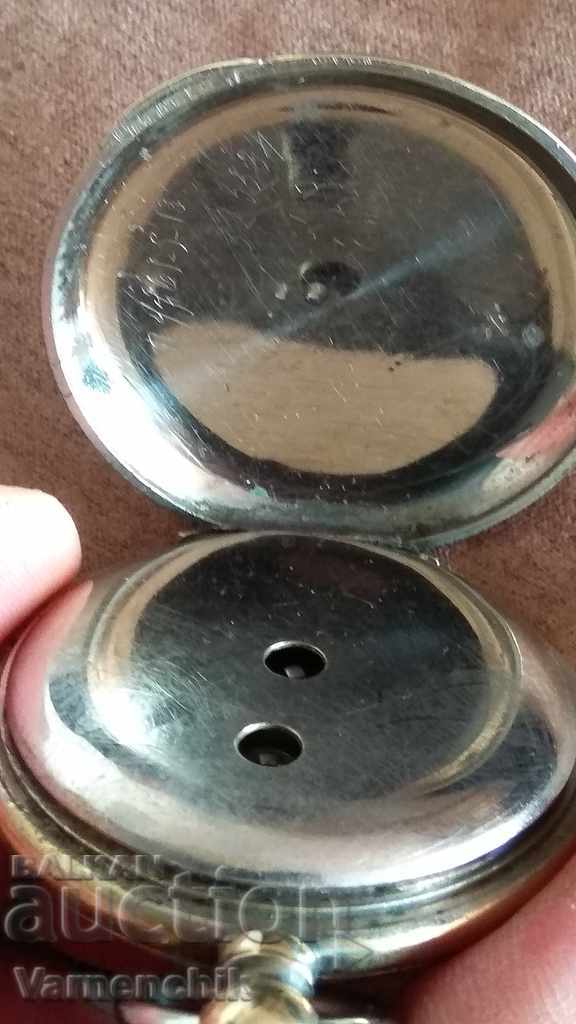 Delivery of Pocket watch SILVER 2 lids Works perfectly Delivery of Pocket watch SILVER 2 lids Works perfectly