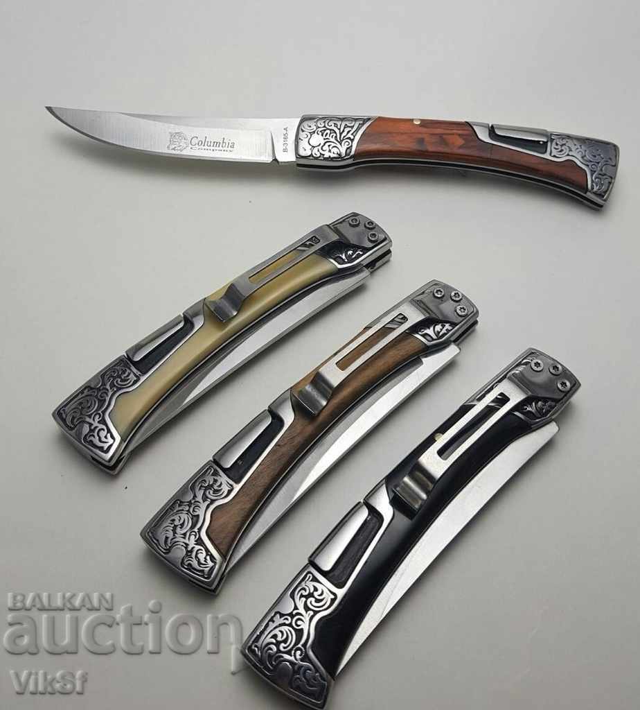 Auction  Pocket knife Columbia B-3165 - 90x210mm