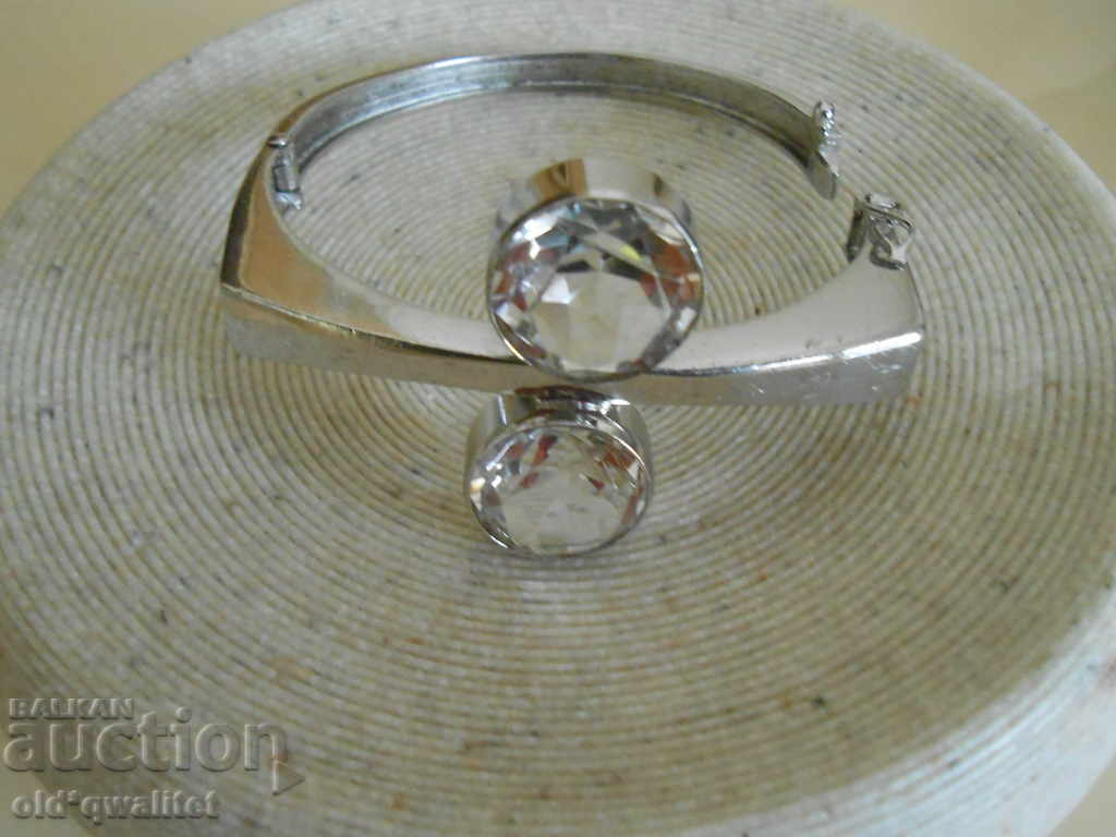 Very old Bracelet, SILVER and Mountain Crystal - 5 Very old Bracelet, SILVER and Mountain Crystal - 5