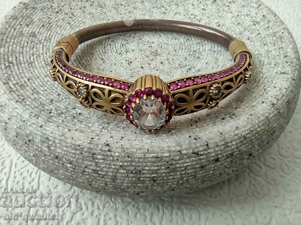 Delivery of Very impressive BRACELET, silver 925, other alloy, Rubies