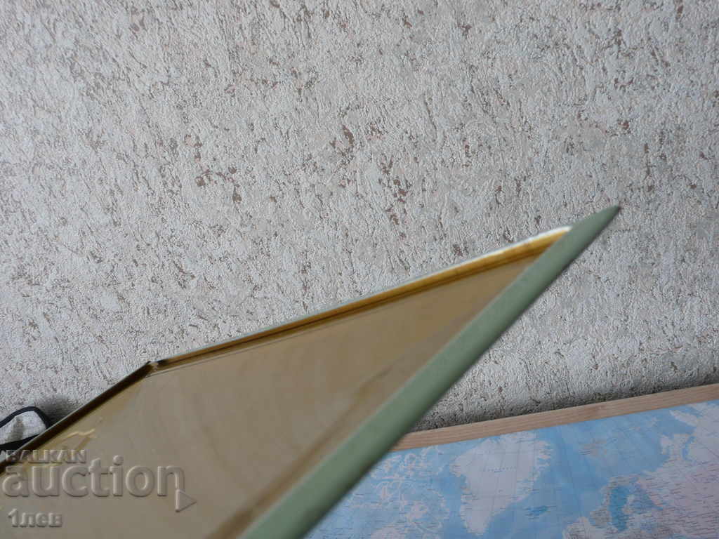 Delivery of Liebig metal plate with food kitchen vegetables ladle soup