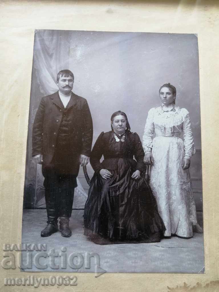 Portretul fotografiei cu plafonul bunicii