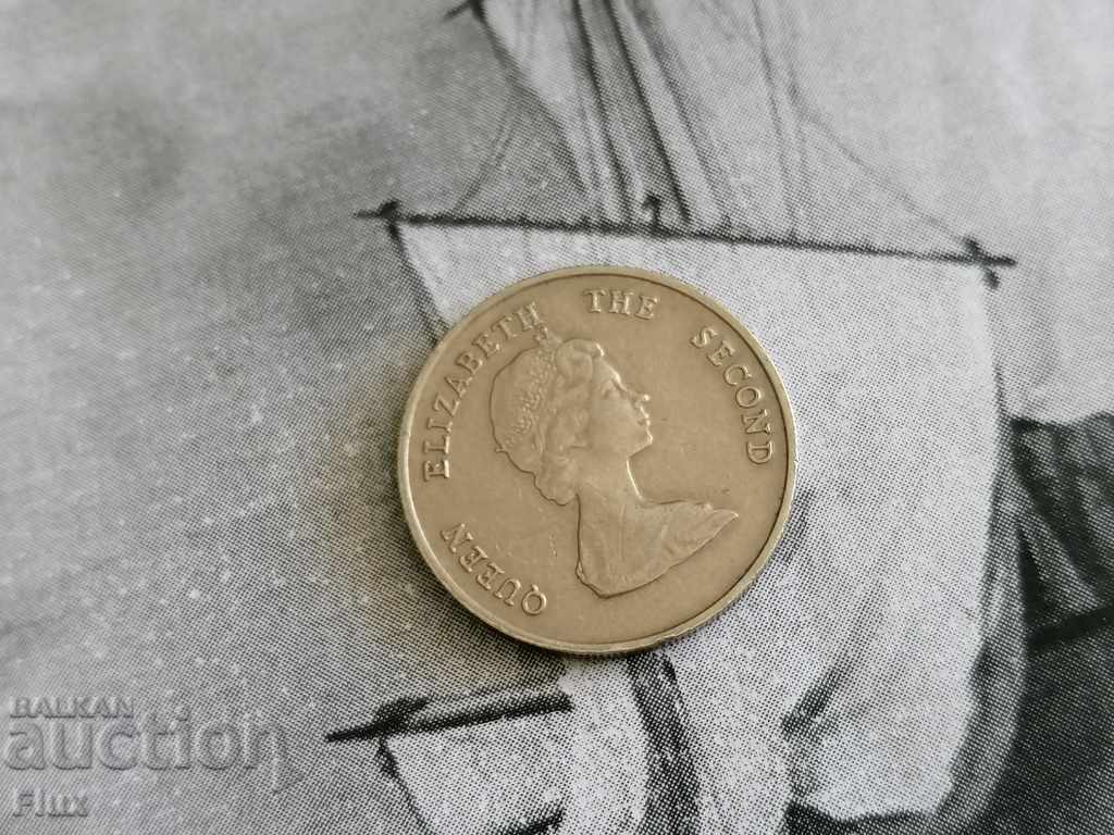 Coins - Eastern Caribbean - 25 cents 1989 with price 6.50 BGN | € 3.32 Coins - Eastern Caribbean - 25 cents 1989 with price 6.50 BGN | € 3.32