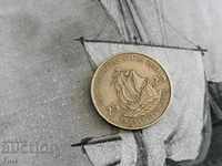 Mонета - Източни Карибски Щати - 25 цента | 1989г.