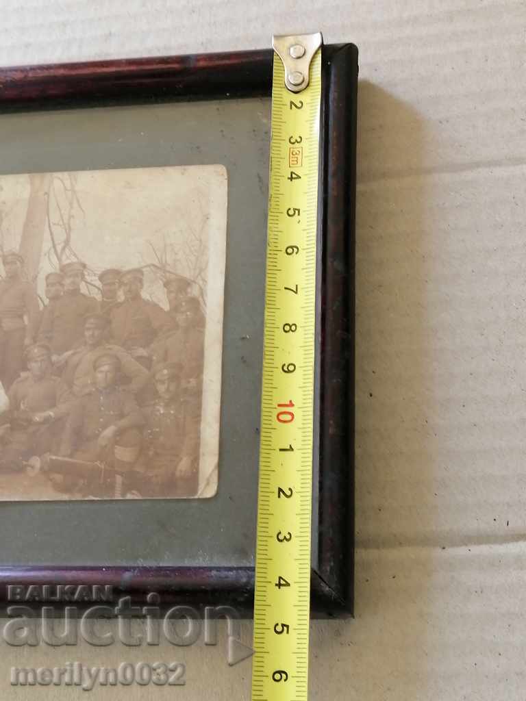 Army photo portrait WW1 machine gun Schwartz Vineyard - 5