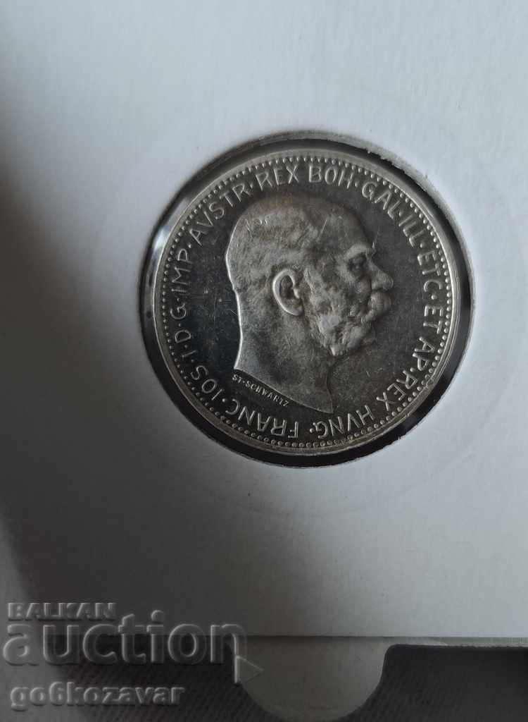 Δημοπρασία Αυστρία 1 Κορώνα 1914 Ασημένιο. Δημοπρασία Αυστρία 1 Κορώνα 1914 Ασημένιο.