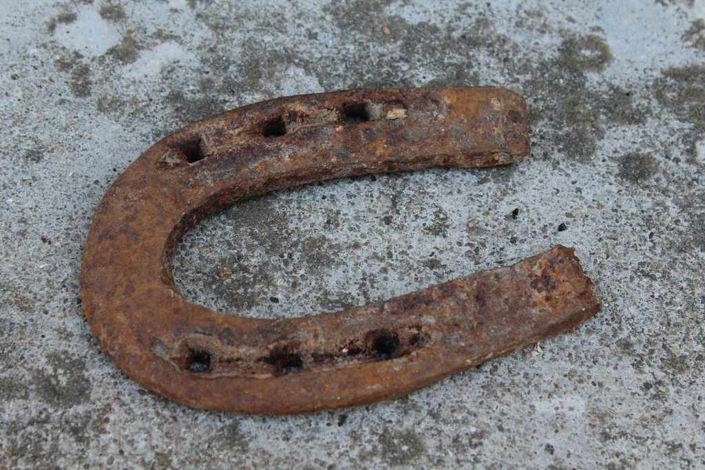 AUTHENTIC OLD Horseshoe Wrought Iron