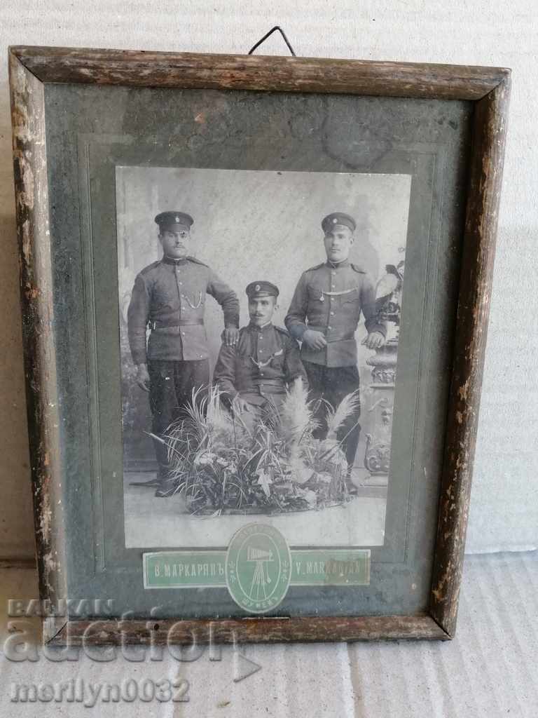 Πορτραίτο των οροφών της γιαγιάς της φωτογραφίας φωτογραφία στρατιώτες