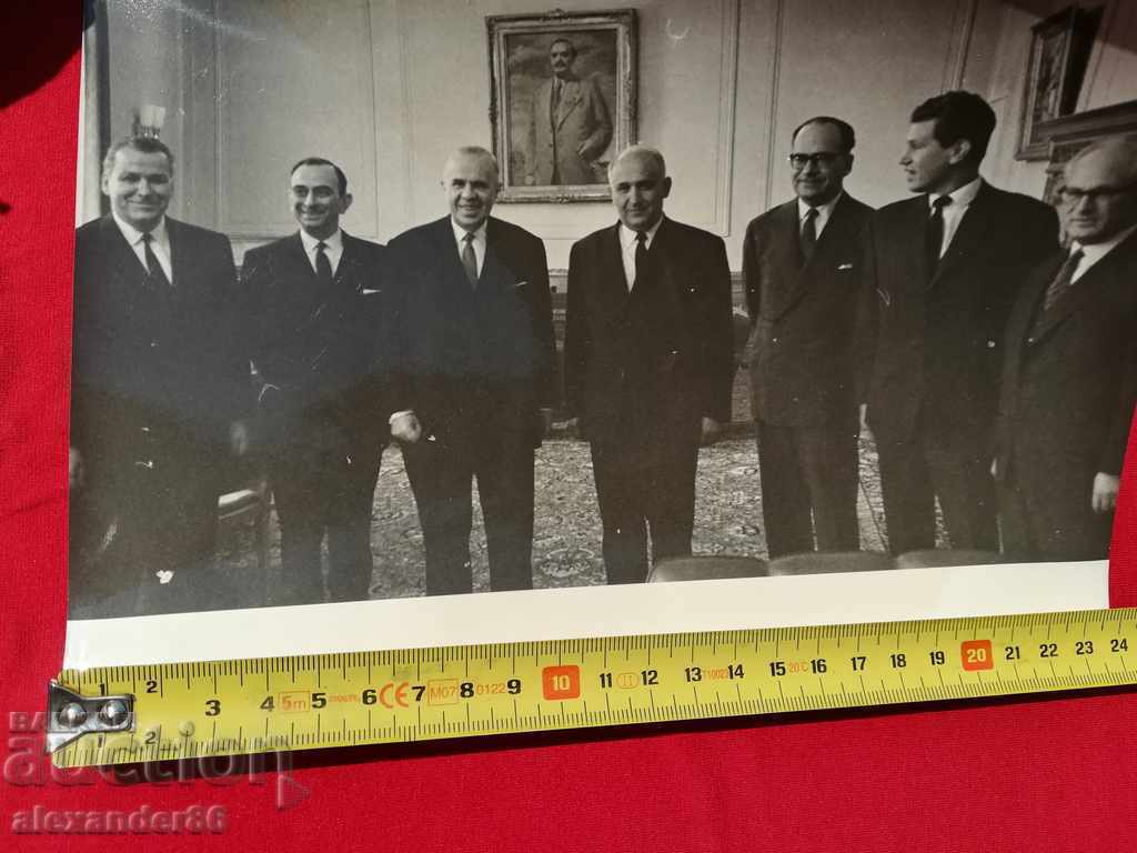 Ivan Bashev Todor Zhivkov Stavros Kostopoulos Ambassador Minchev - 6