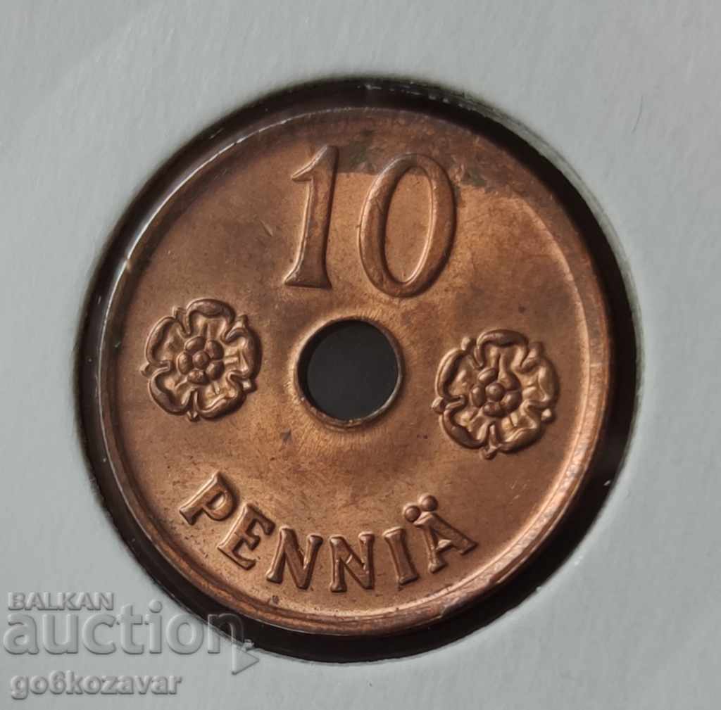 Finland 10 pennies 1942 UNC