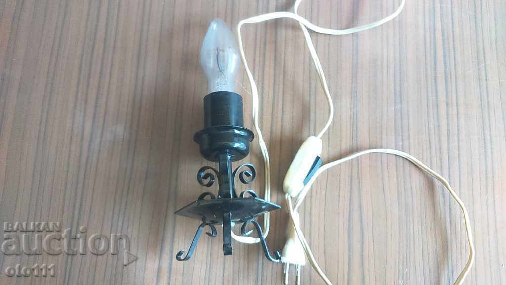 Auction OLD LAMP WITH GLIM BULB FIRE Auction OLD LAMP WITH GLIM BULB FIRE