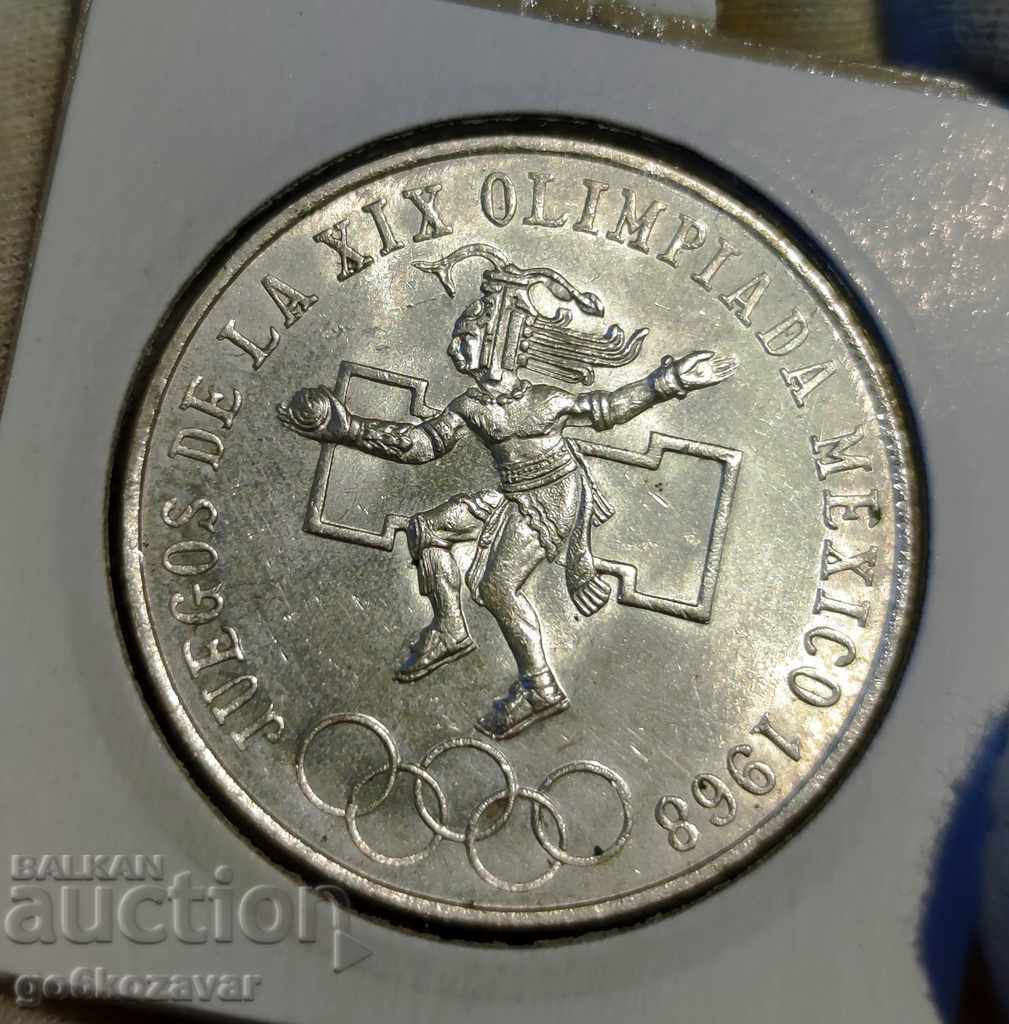 Mexic 25 de pesos argint 1968. cu preț € 41.00 | 80.19 BGN