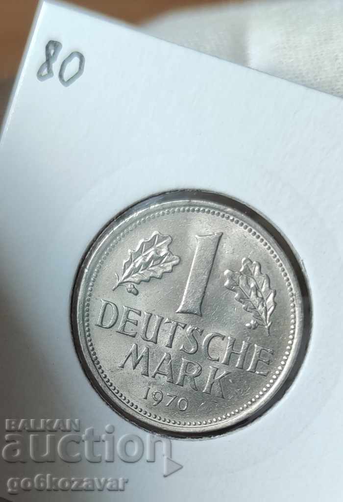 Germany 1 mark 1970 with price 7.00 BGN | € 3.58 Germany 1 mark 1970 with price 7.00 BGN | € 3.58