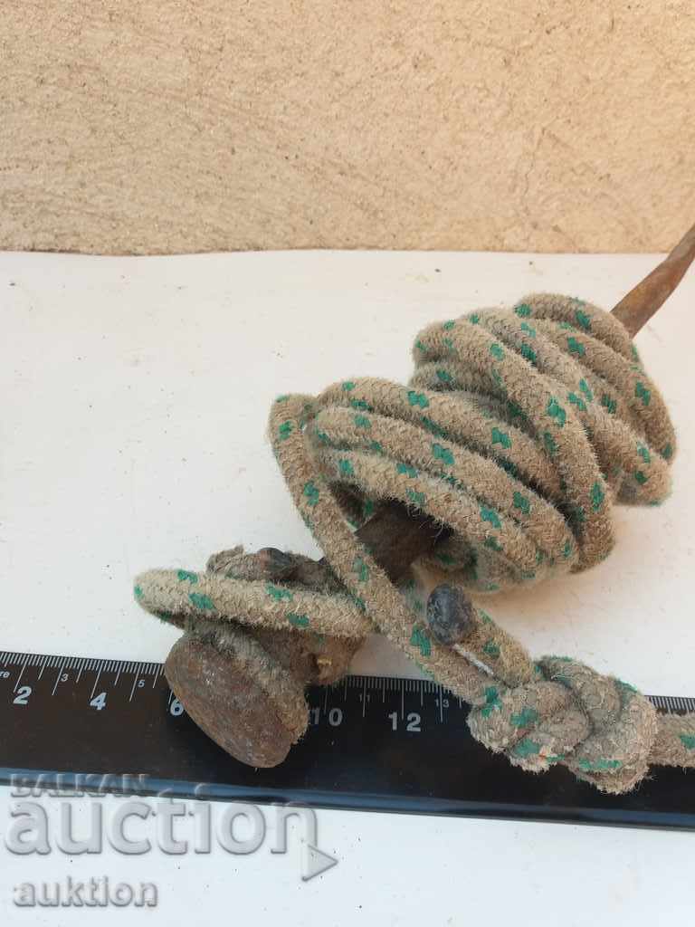 ANCIENT FORGED ANIMAL ROPE ROPE - 5 ANCIENT FORGED ANIMAL ROPE ROPE - 5