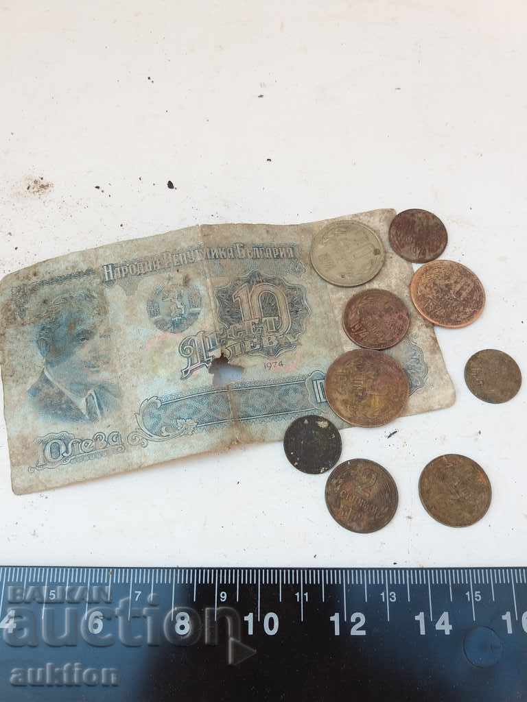LOT of SOC. COINS AND BANKNOTES