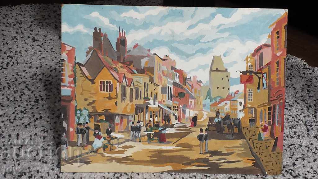 OLD PAINTING CITY LANDSCAPE / OIL PAINTS with price 99.00 BGN | € 50.62 OLD PAINTING CITY LANDSCAPE / OIL PAINTS with price 99.00 BGN | € 50.62