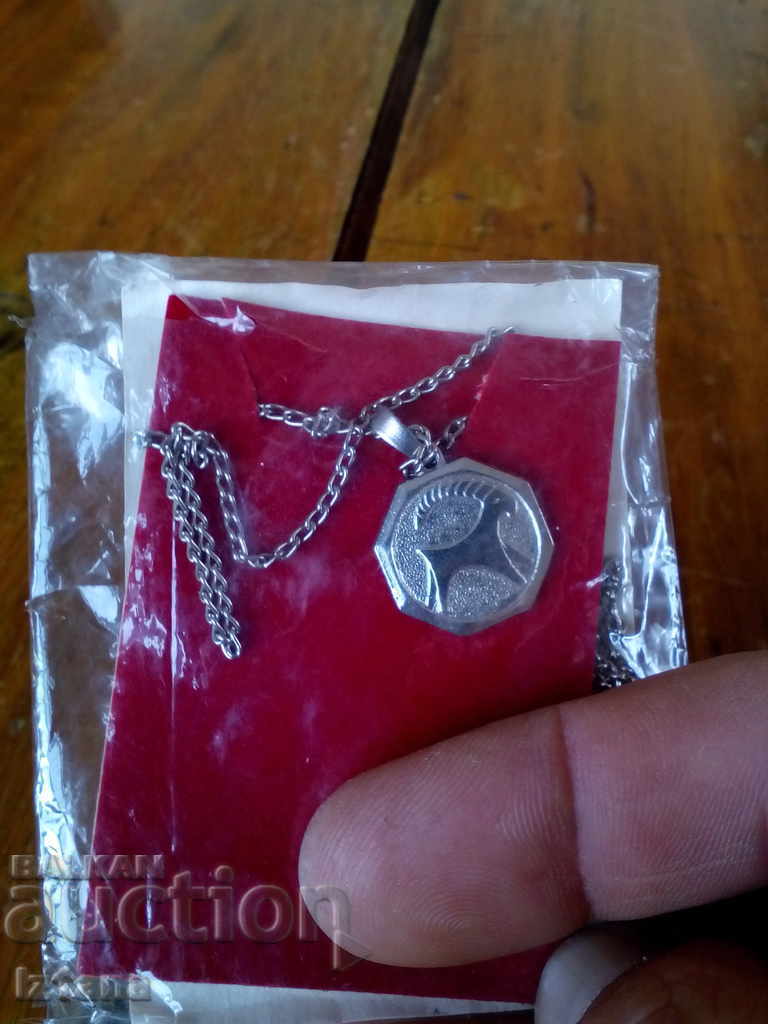 Παλιό κολιέ ζώδιο αιγόκερως με τιμή 22.00 BGN | € 11.25