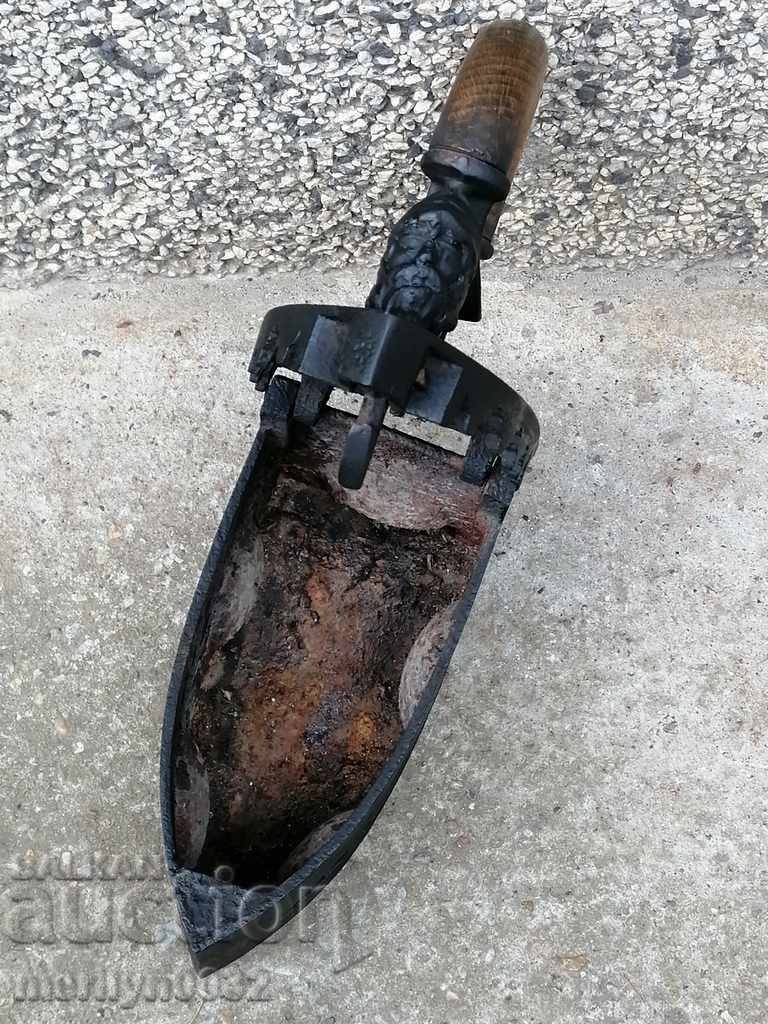 An old iron on fire - 7