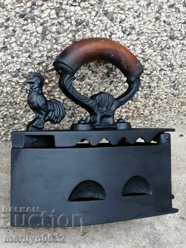 Auction Old iron on fire Auction Old iron on fire