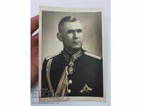 Рядка българска царска фотография на генерал Борис III