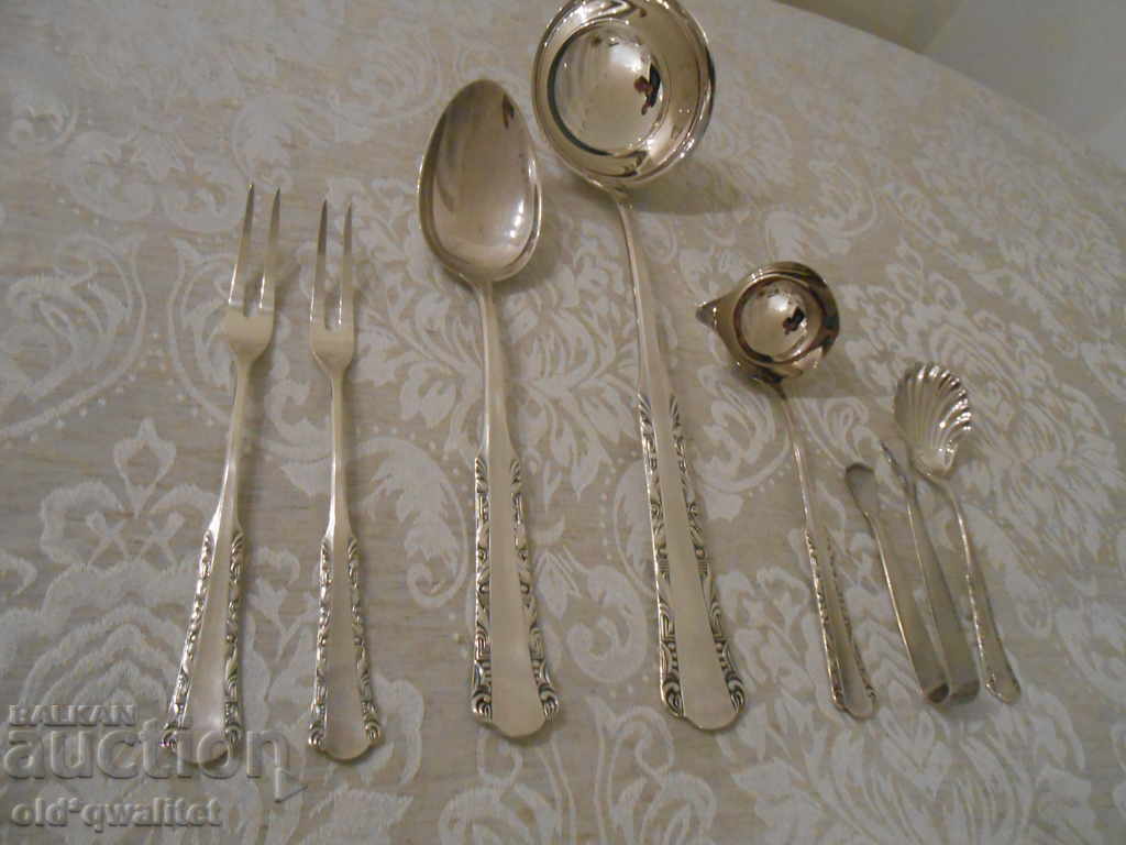 Silver-plated CUTLERY - WMF Patent 100 ornaments style elegance - 5 Silver-plated CUTLERY - WMF Patent 100 ornaments style elegance - 5
