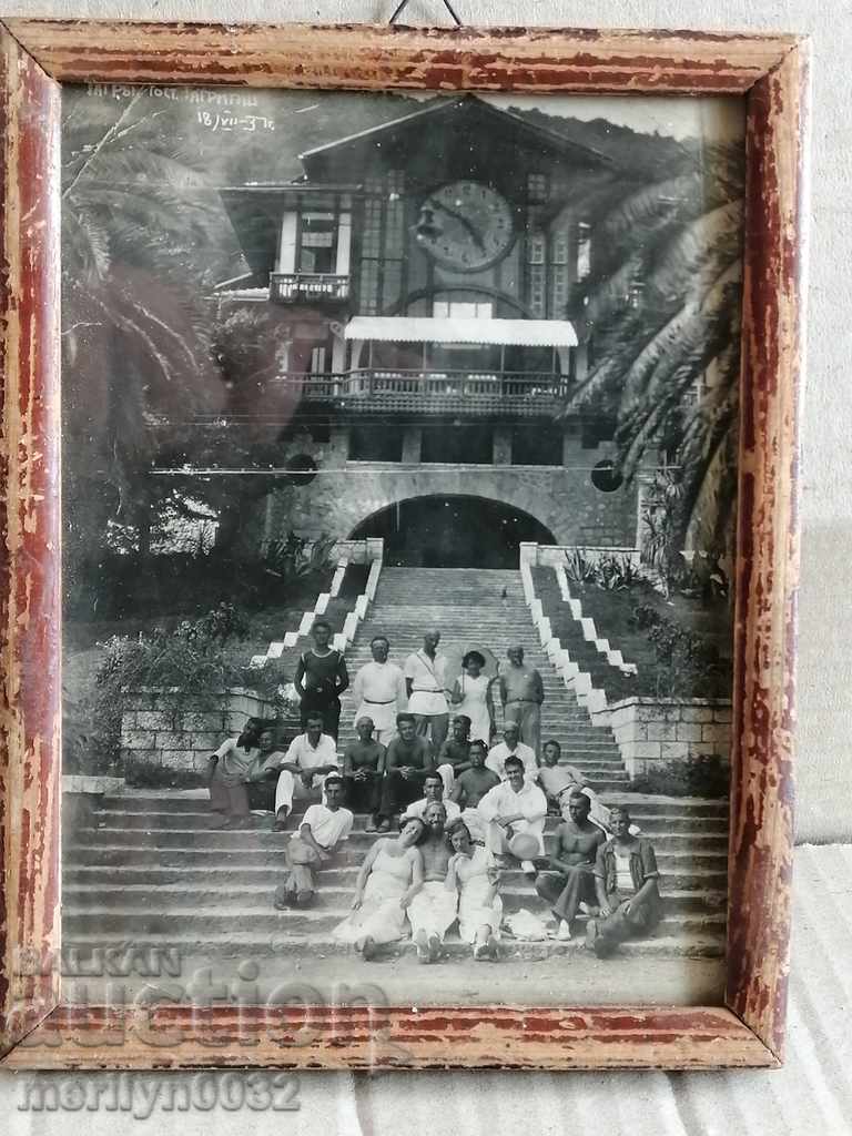 Auction Portrait Photo Photo Communist Bulgarians in USSR 30s Auction Portrait Photo Photo Communist Bulgarians in USSR 30s