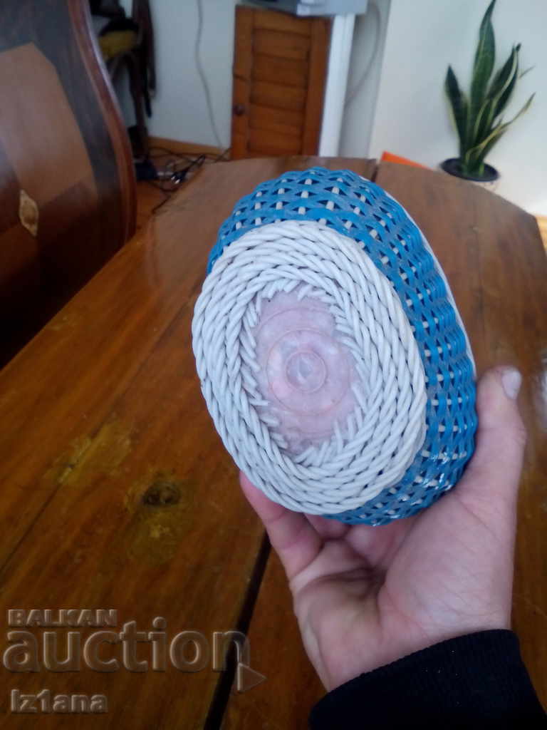 Old woven demijohn - 6 Old woven demijohn - 6