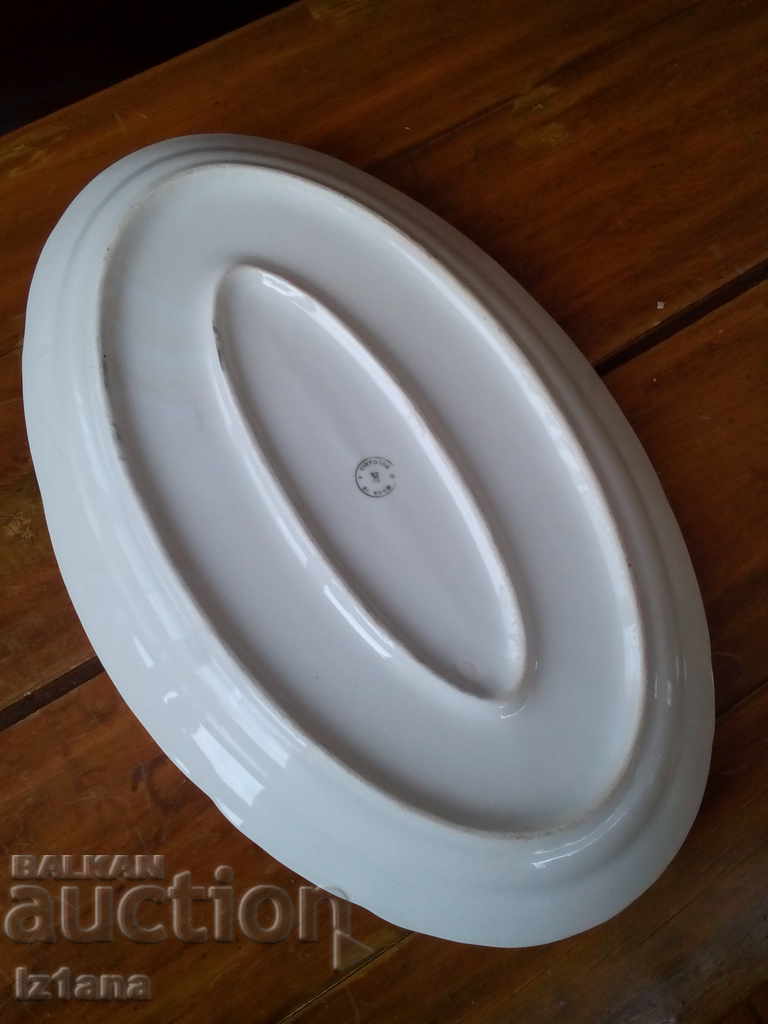 Old porcelain plate, plate - 6 Old porcelain plate, plate - 6