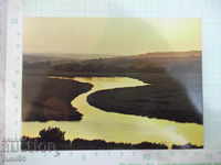 Card "Kiten. Karaagach River - Sunset" *