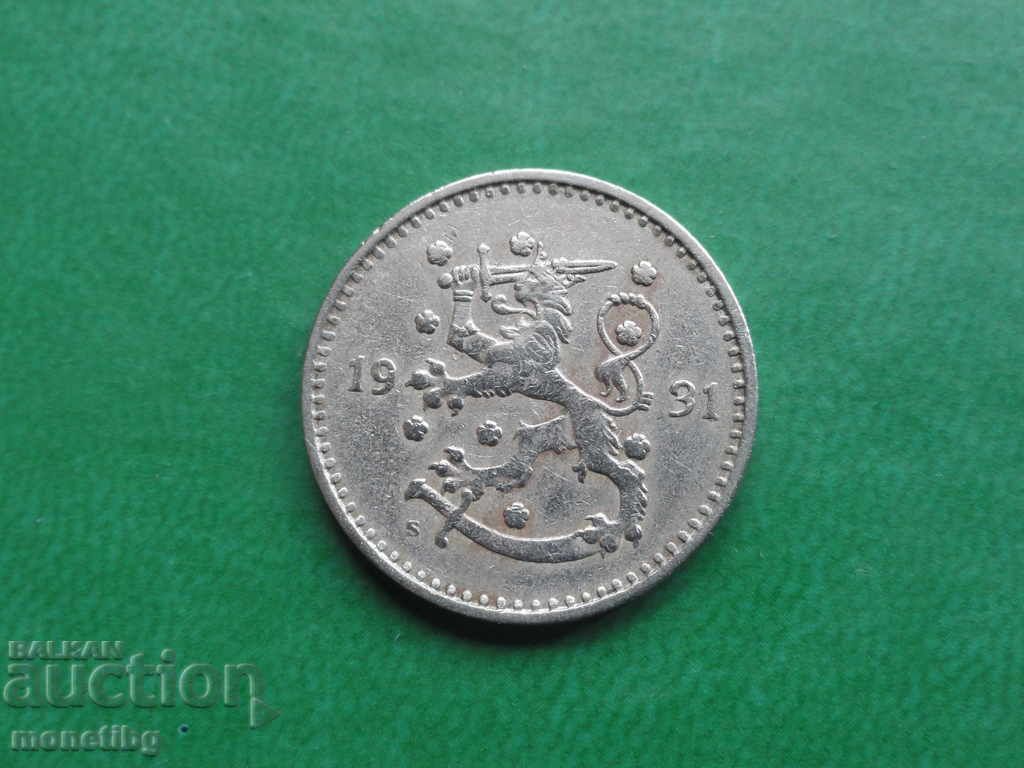 Аукцион Финландия 1931г. - 1 Markka