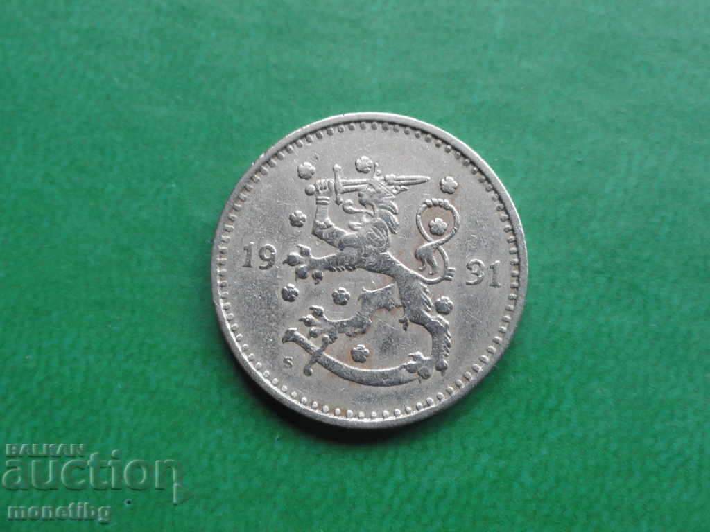 Finland 1931 - 1 Markka - 5 Finland 1931 - 1 Markka - 5