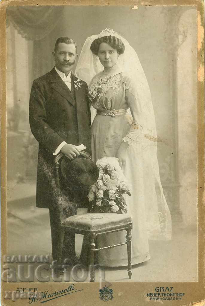 СТАРА ФОТОГРАФИЯ - КАРТОН - 0957