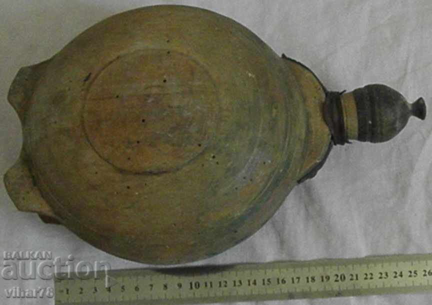 Old wooden vase - 5 Old wooden vase - 5