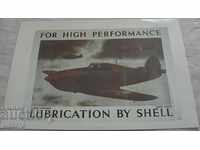 LITOGRAPHY-ADVERTISEMENT OF SHELL-NUMBER 4