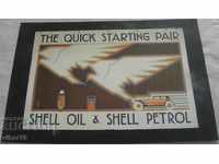 LITOGRAPHY-ADVERTISEMENT OF SHELL-NUMBER 6