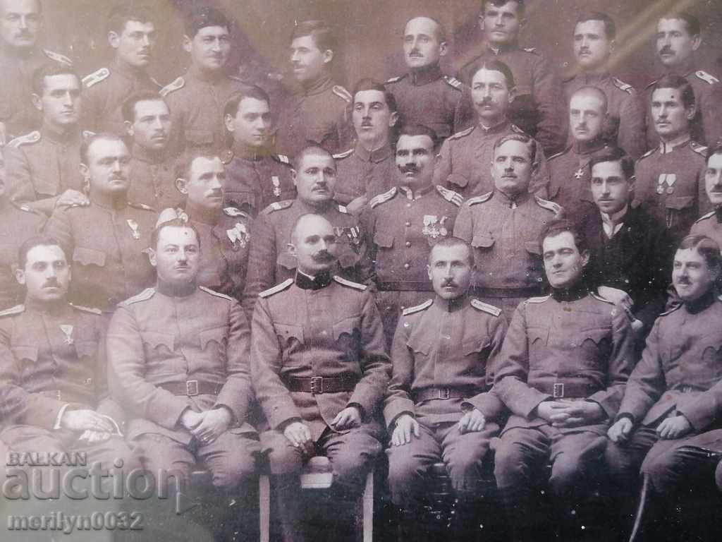 Auction  Army photo portrait officers non-commissioned officers 18th Etar Regiment