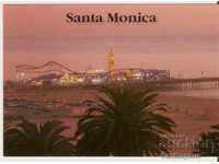 Картичка  САЩ  Санта Моника Изглед 2*