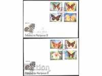 Ancient Envelopes / FDC / Butterfly Fauna 2013 from Cuba